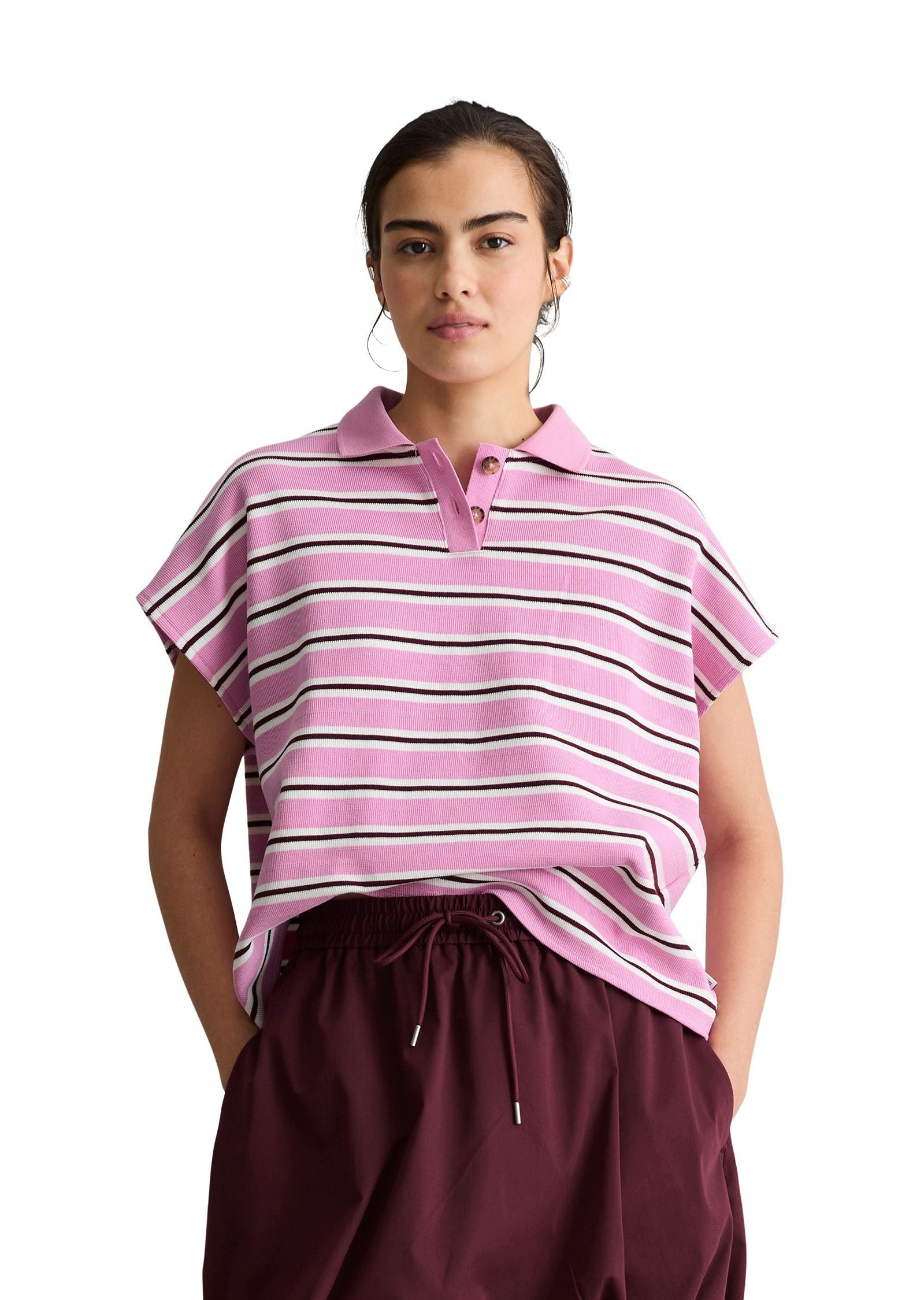Poloshirt gestreift Relaxed Fit