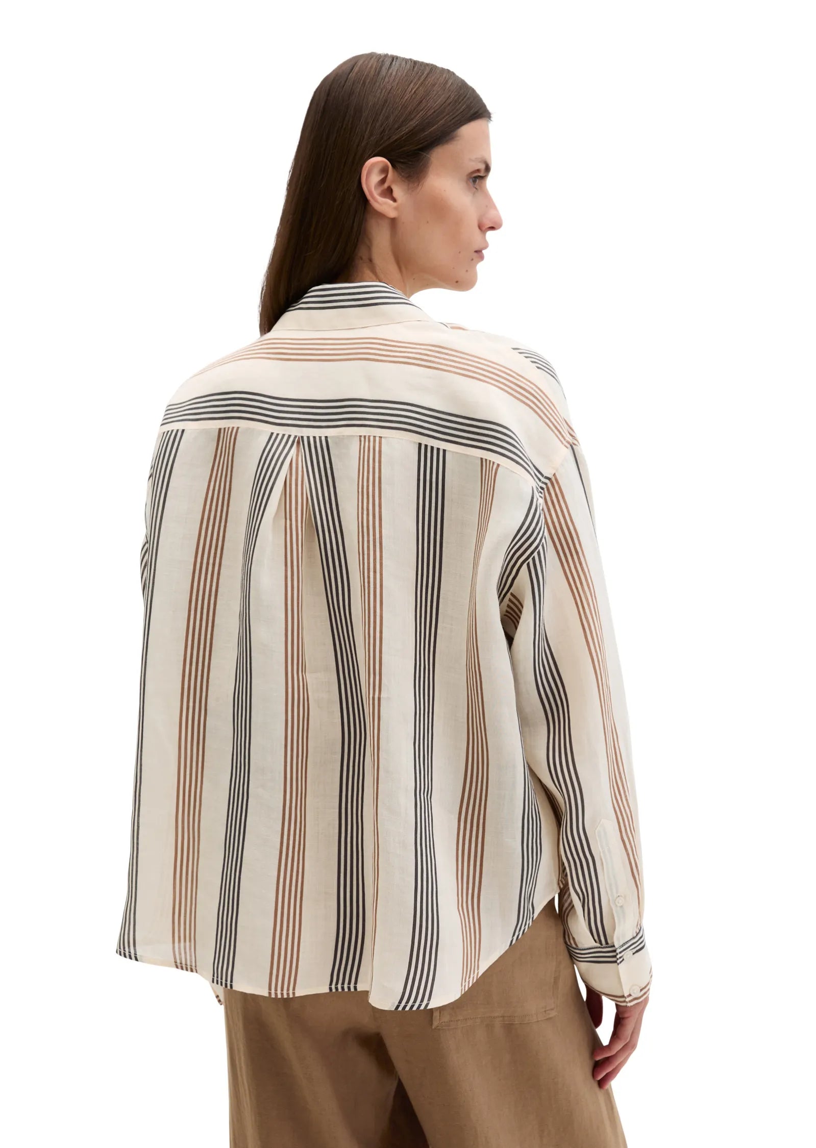 Bluse gestreift Regular Fit
