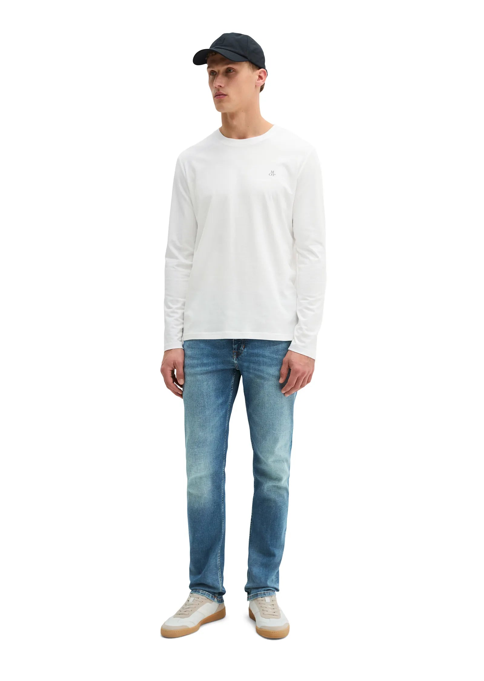 Langarmshirt aus Baumwolle