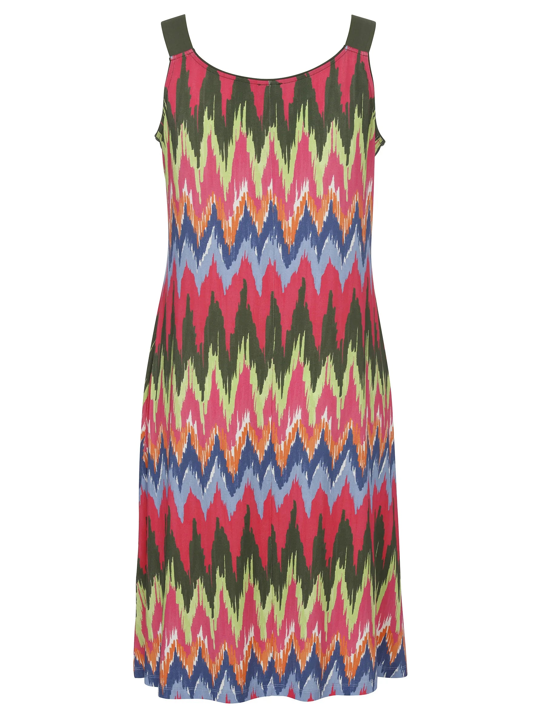Freizeitkleid Midi aus Viskose
