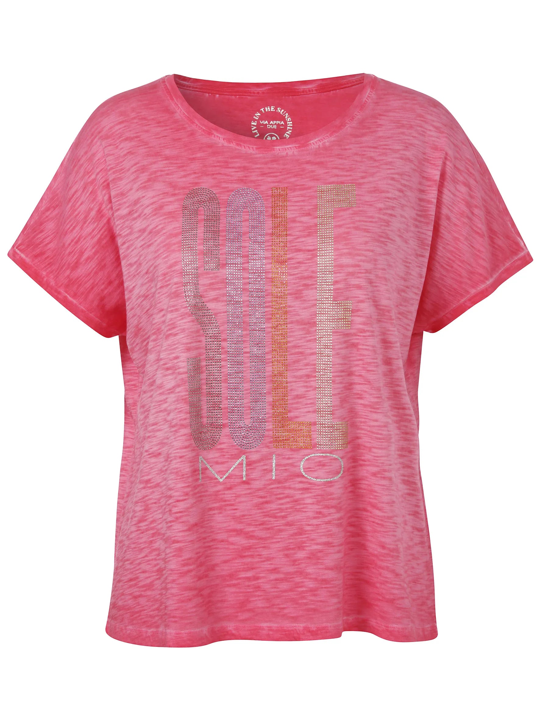 T-Shirt aus Baumwollmix