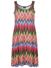 Freizeitkleid Midi aus Viskose