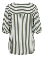 Tunika-Bluse aus Viskose