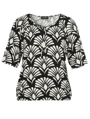 T-Shirt aus Viskose