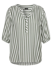 Tunika-Bluse aus Viskose