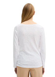 Langarmshirt aus Baumwolle