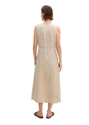 Leinenkleid Midi ärmellos