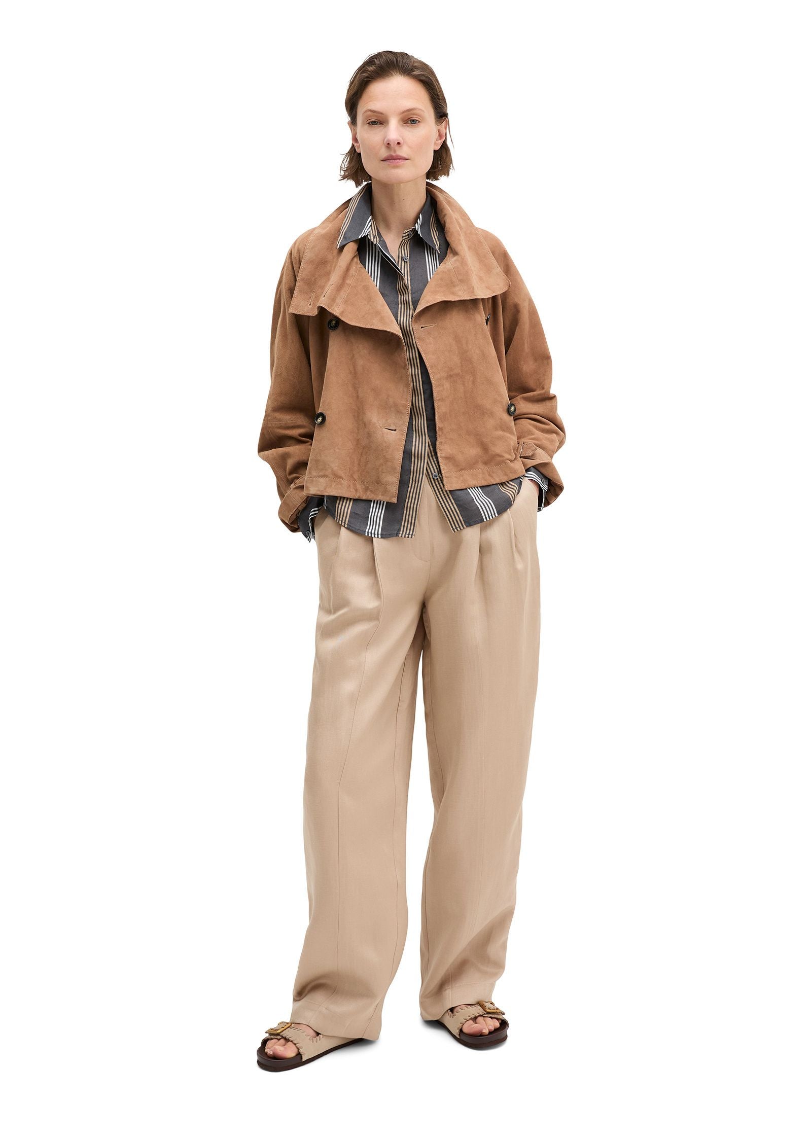 Lederjacke Relaxed Fit