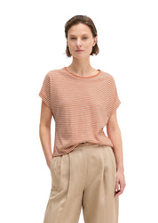 T-Shirt gestreift Regular Fit