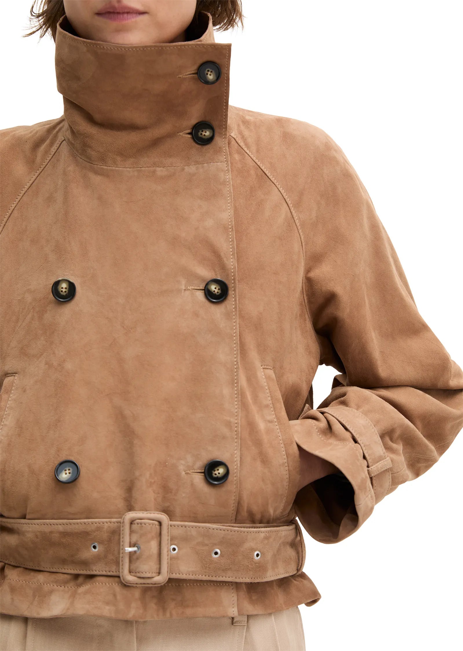 Lederjacke Relaxed Fit