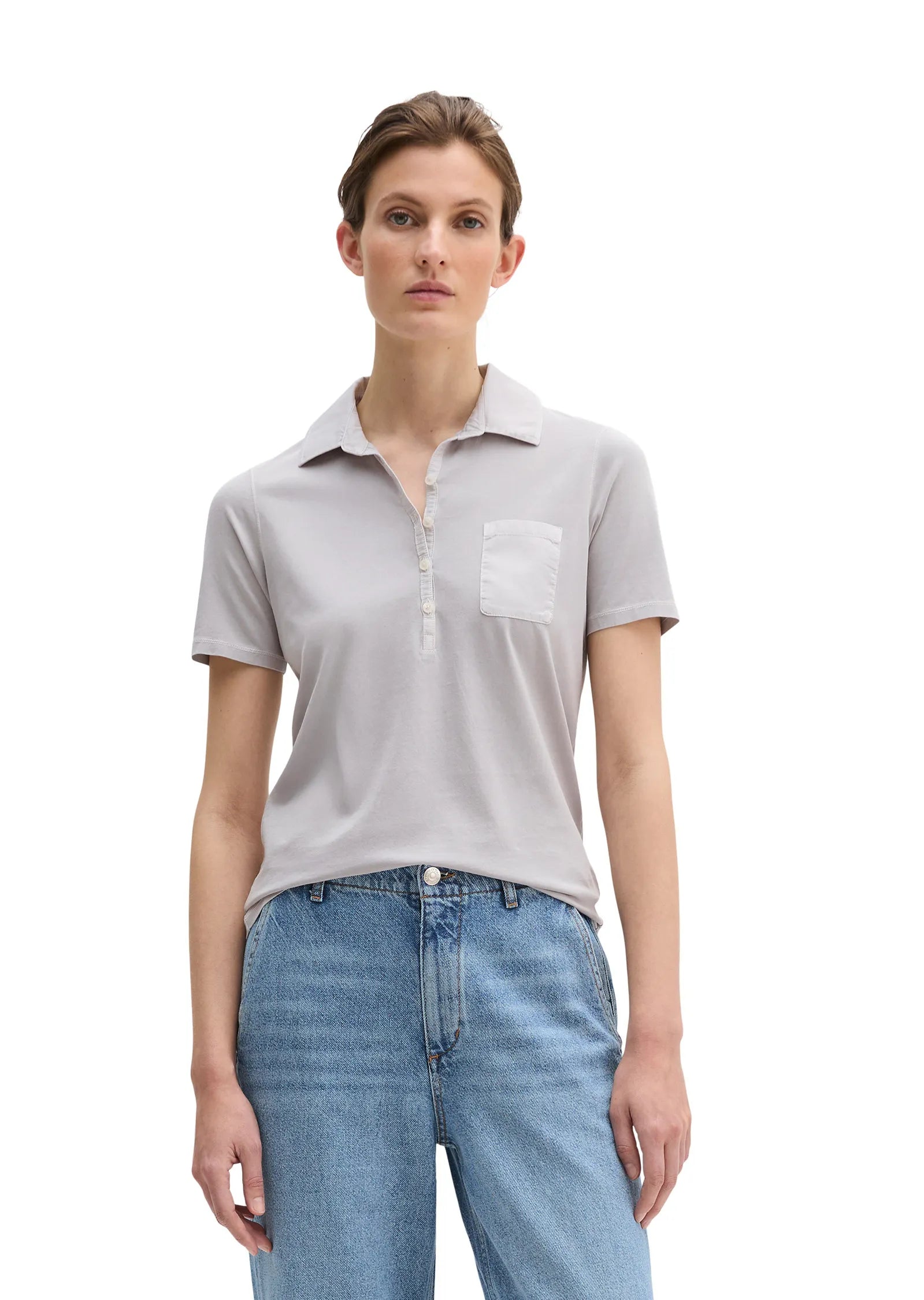 Poloshirt Slim Fit aus Baumwolle