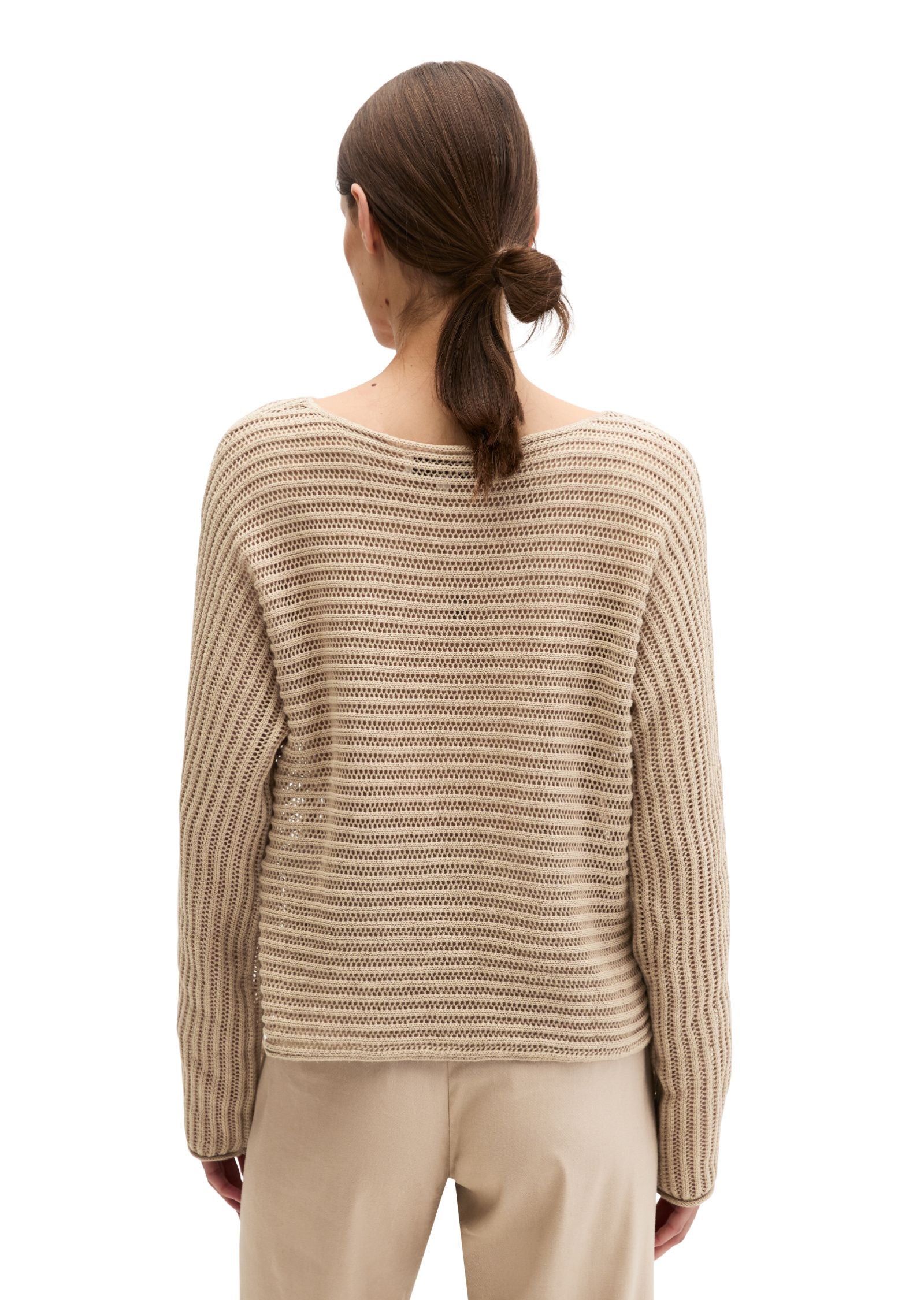 Ajour-Strickpullover Relaxed Fit