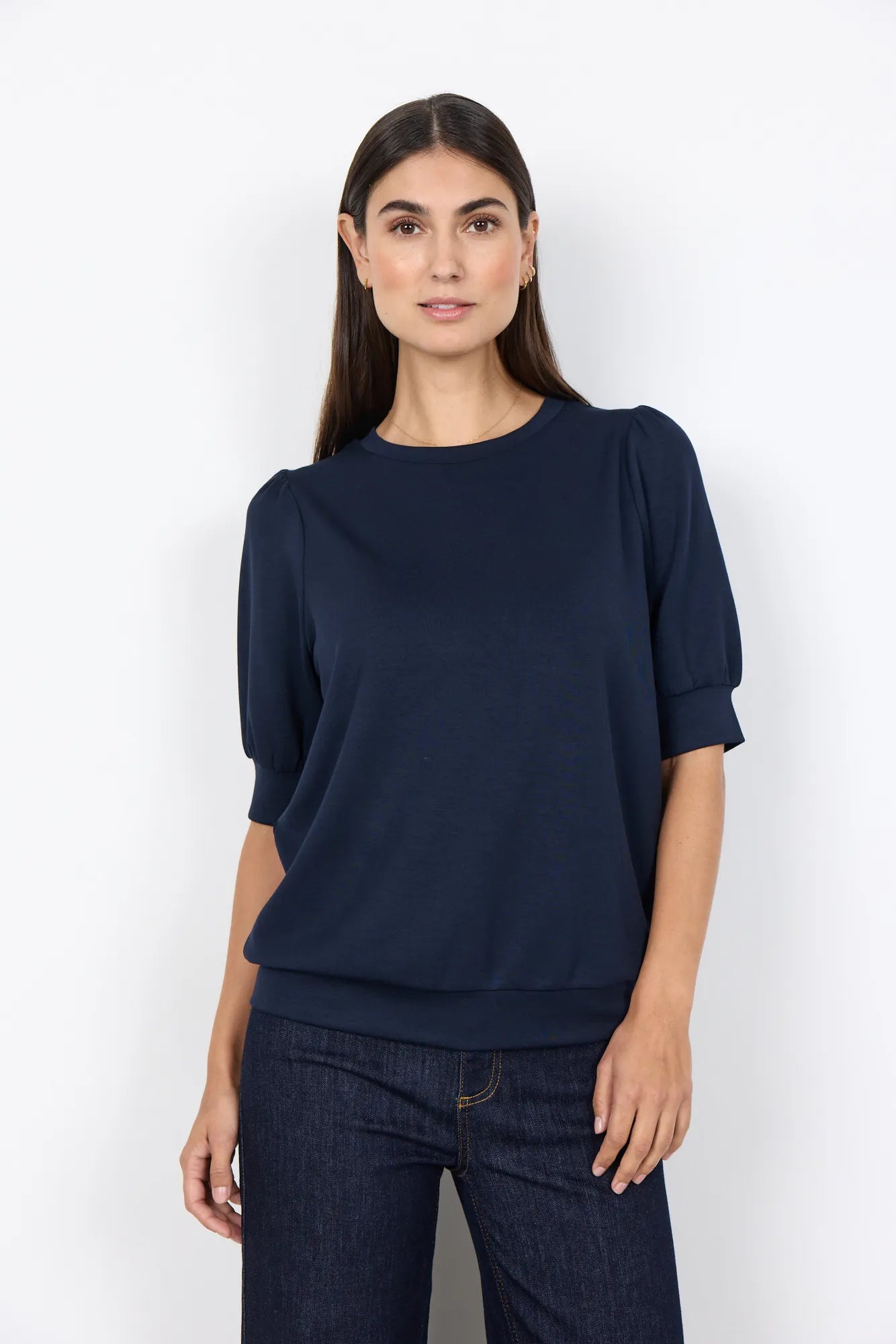 T-Shirt aus Modalmix