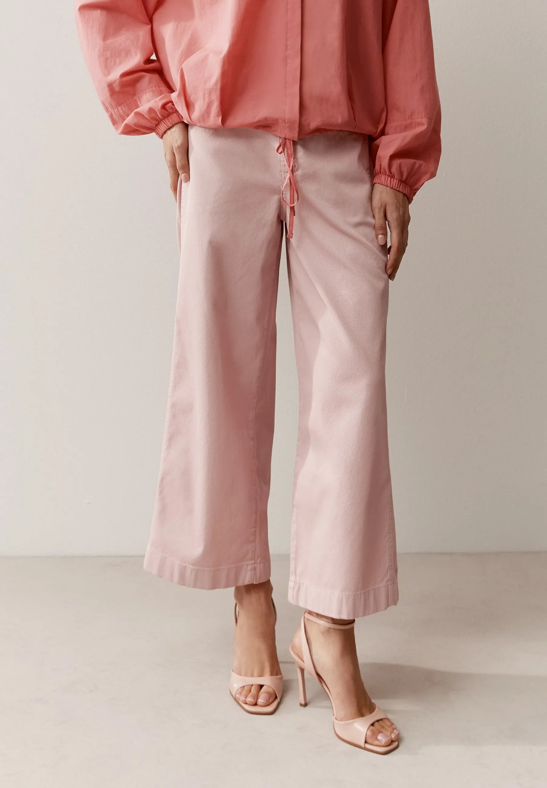 Jeans Wide Leg aus Baumwolle