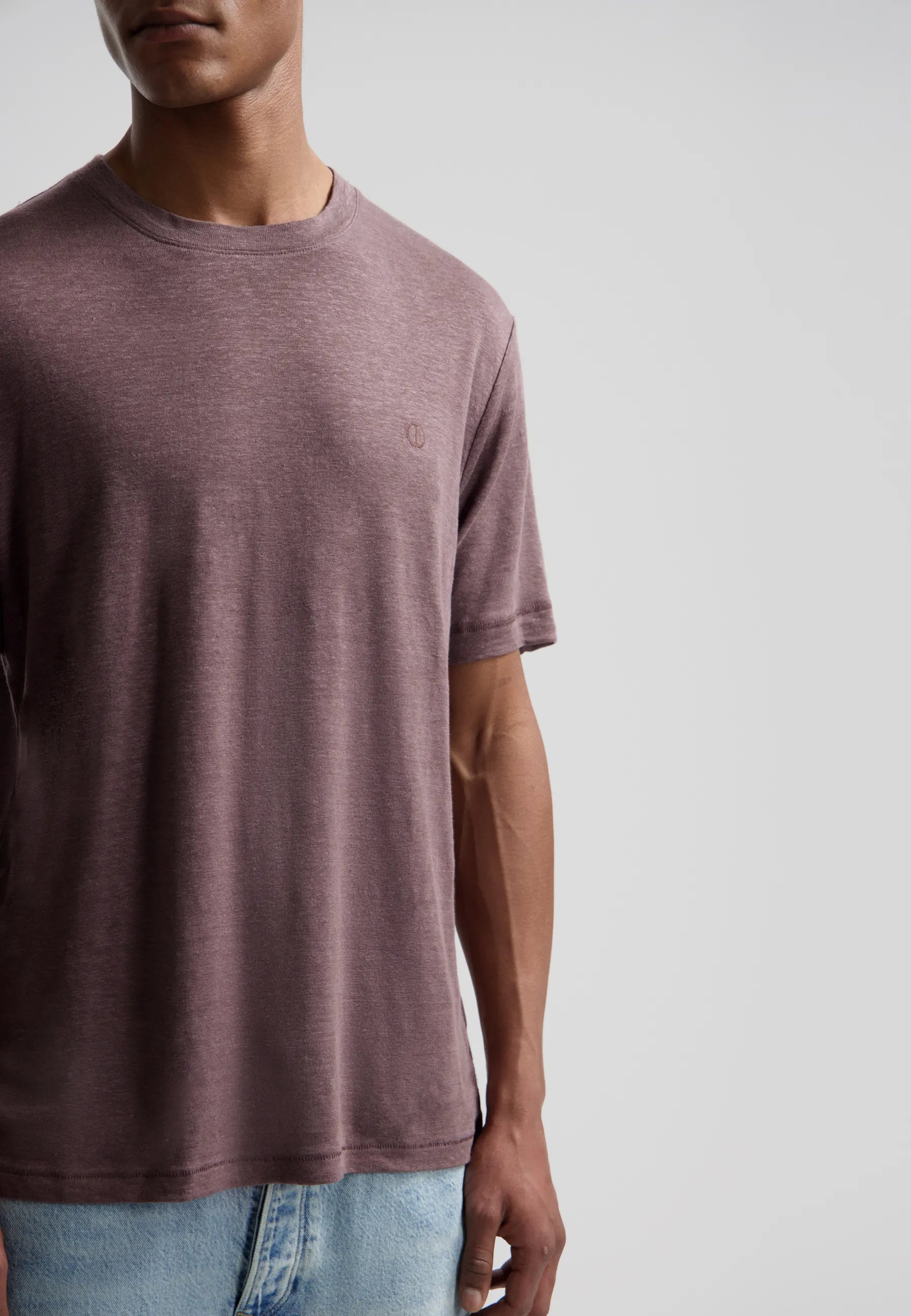 Leinen-T-Shirt ROMAIN