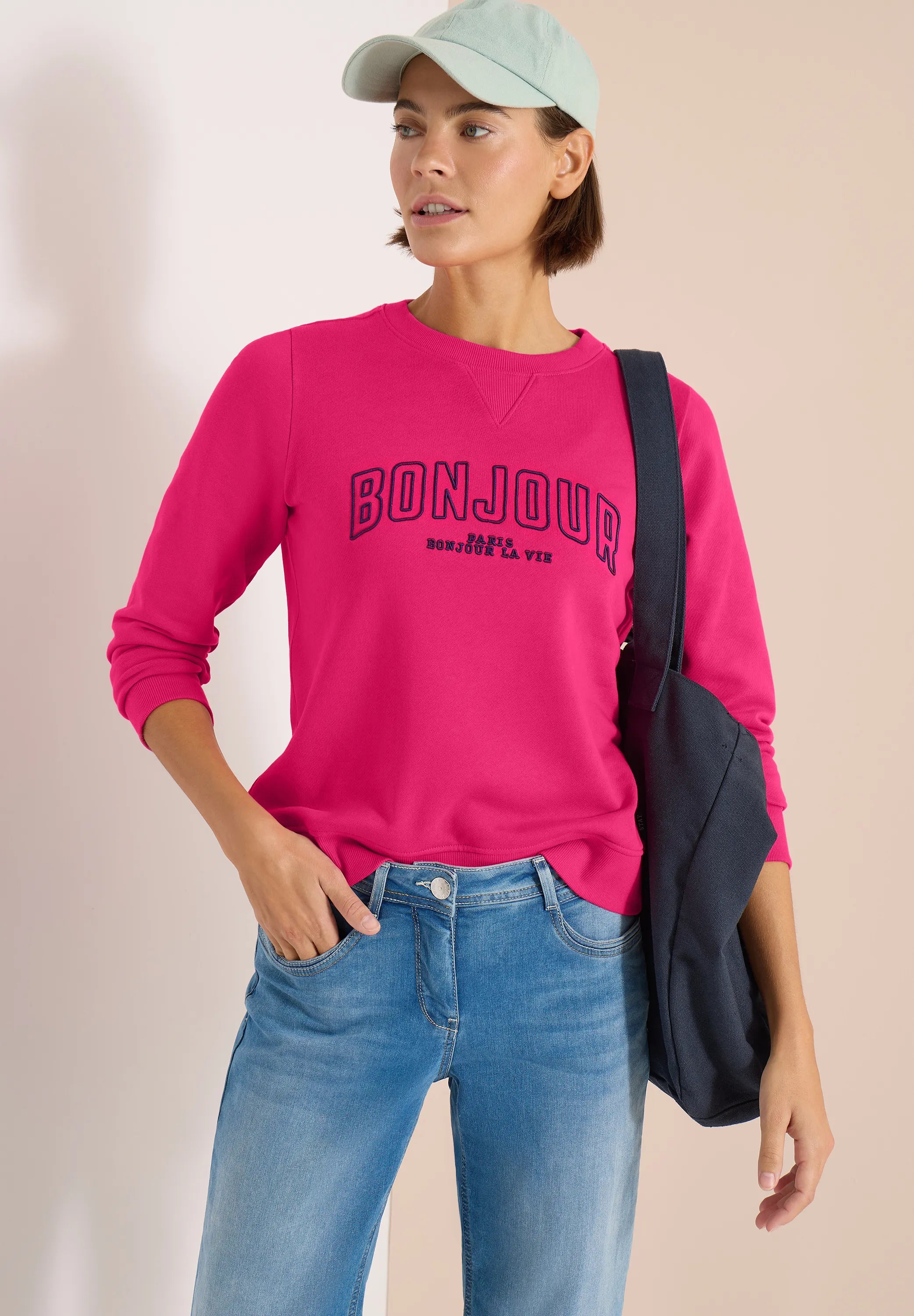 Sweatshirt aus Baumwolle
