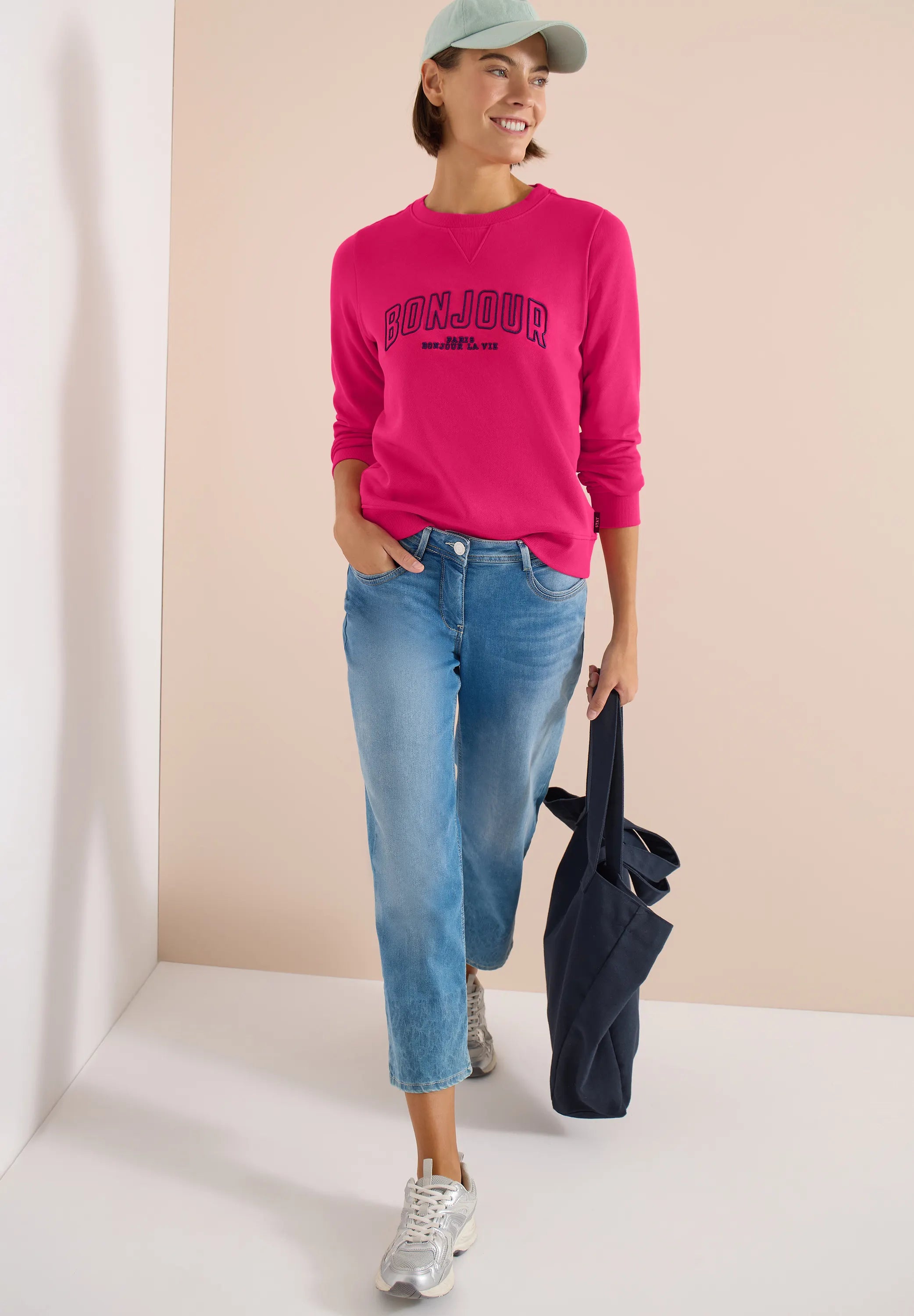Sweatshirt aus Baumwolle