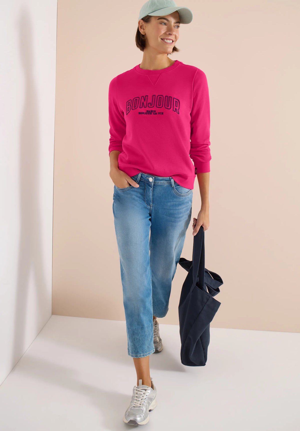 Sweatshirt aus Baumwolle