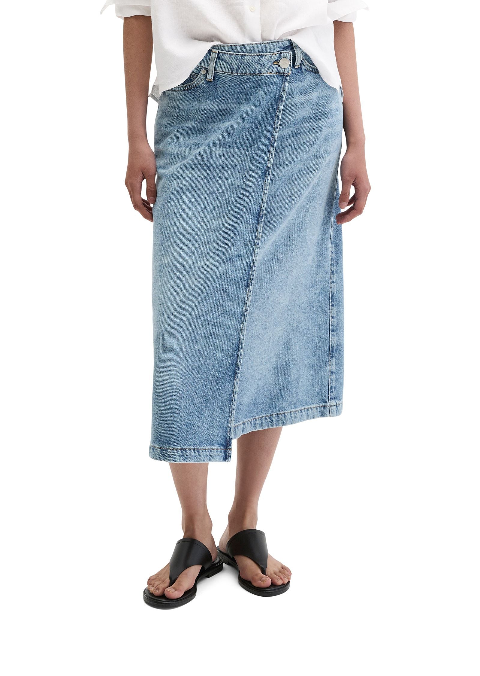 Jeansrock Midi