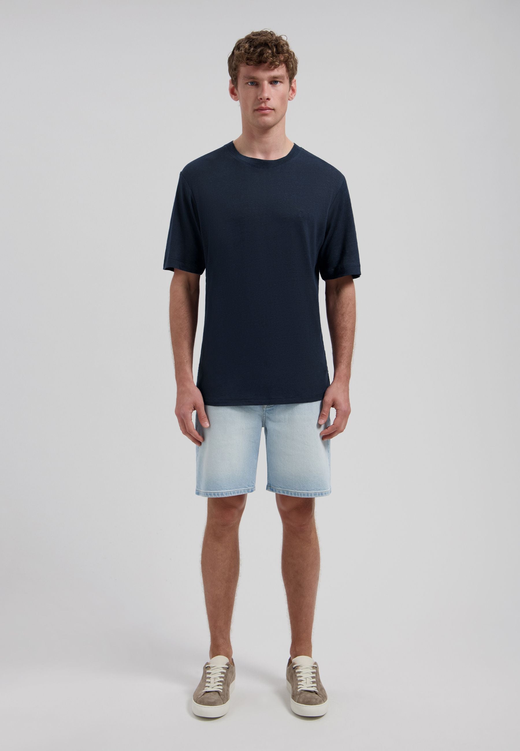 Leinen-T-Shirt ROMAIN