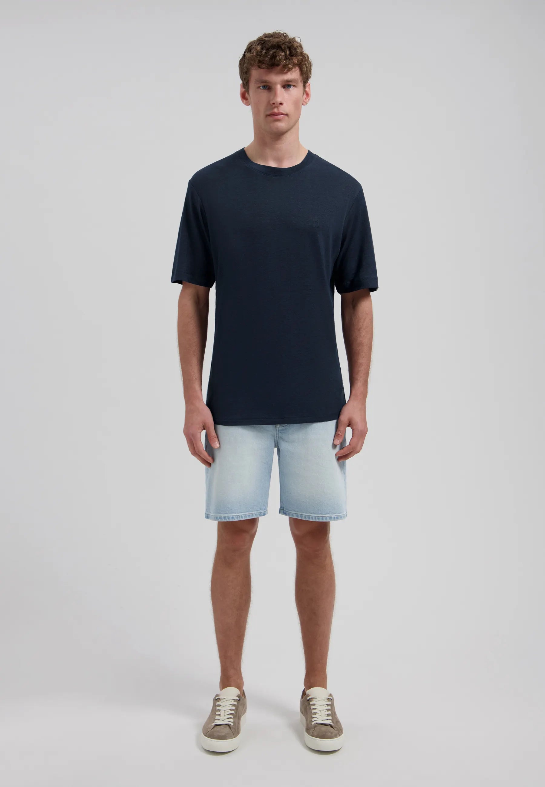 Leinen-T-Shirt ROMAIN
