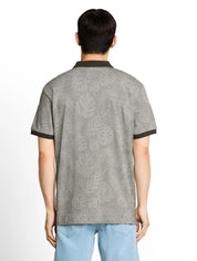 Jacquard Polo-Shirt mit Muster