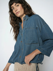 Jeansbluse TESSA Relaxed Fit
