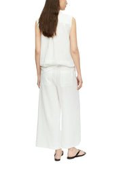 Leinenhose Wide Leg