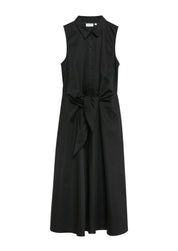 Hemdblusenkleid Midi aus Baumwollmix
