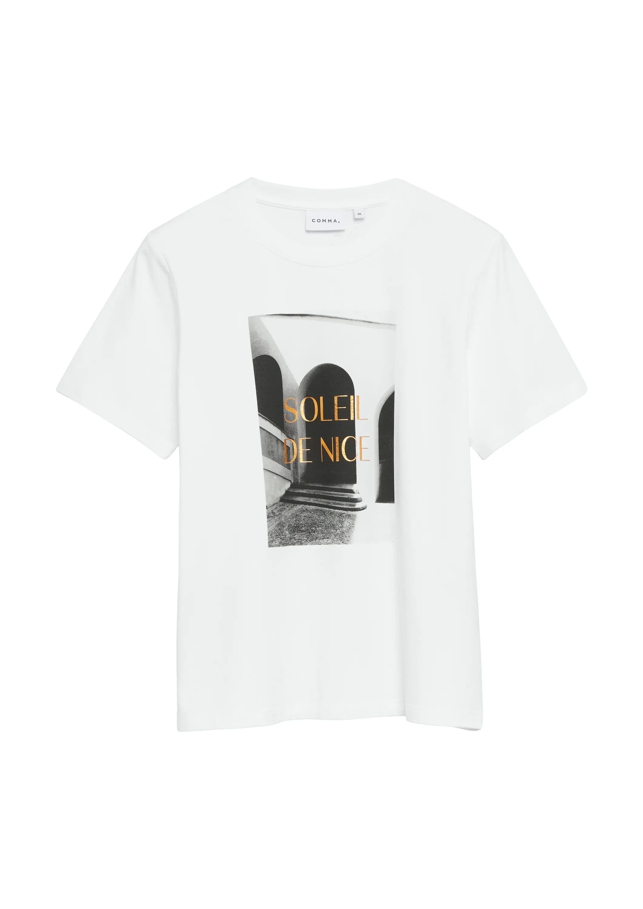T-Shirt aus Baumwollmix