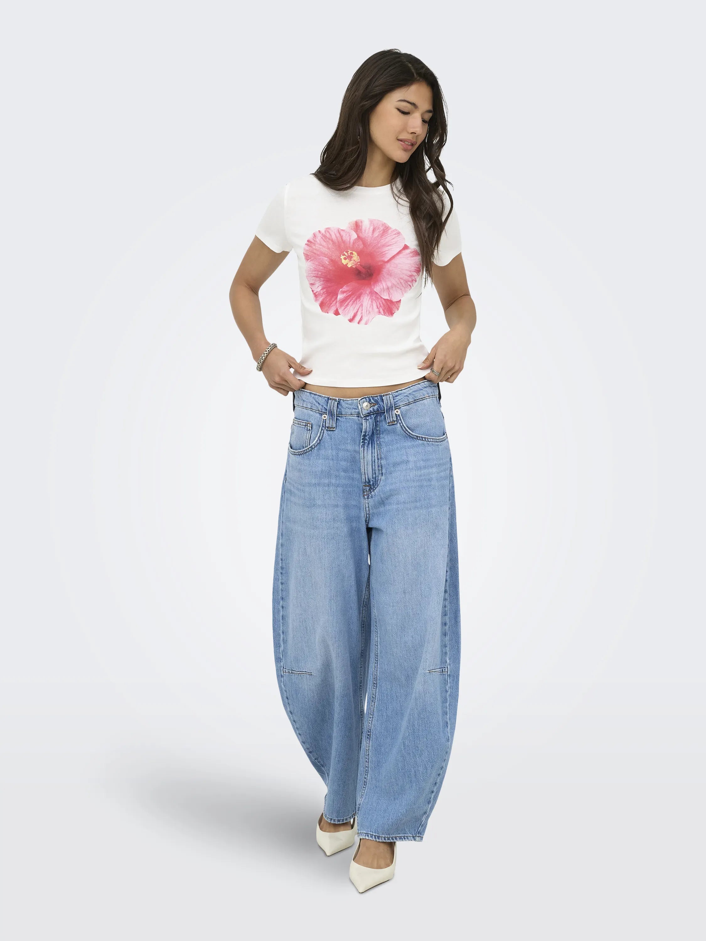 T-Shirt ONLPRINCESS aus Baumwolle