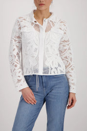 Strickjacke aus Baumwolle