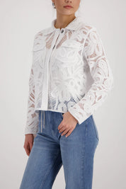 Strickjacke aus Baumwolle