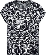 T-Shirt aus Viskose