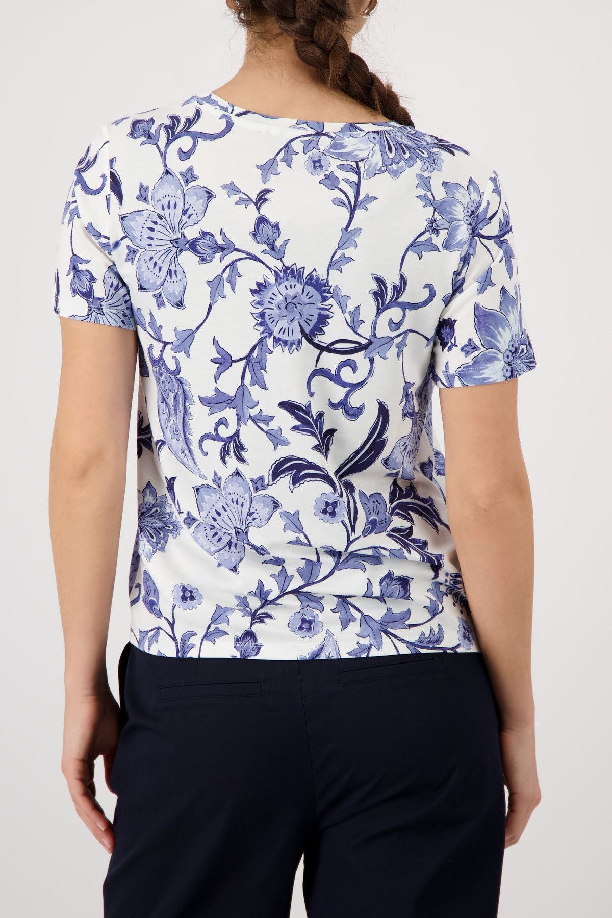 T-Shirt aus Viskose