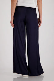 Palazzo-Hose Wide Leg in Satinoptik
