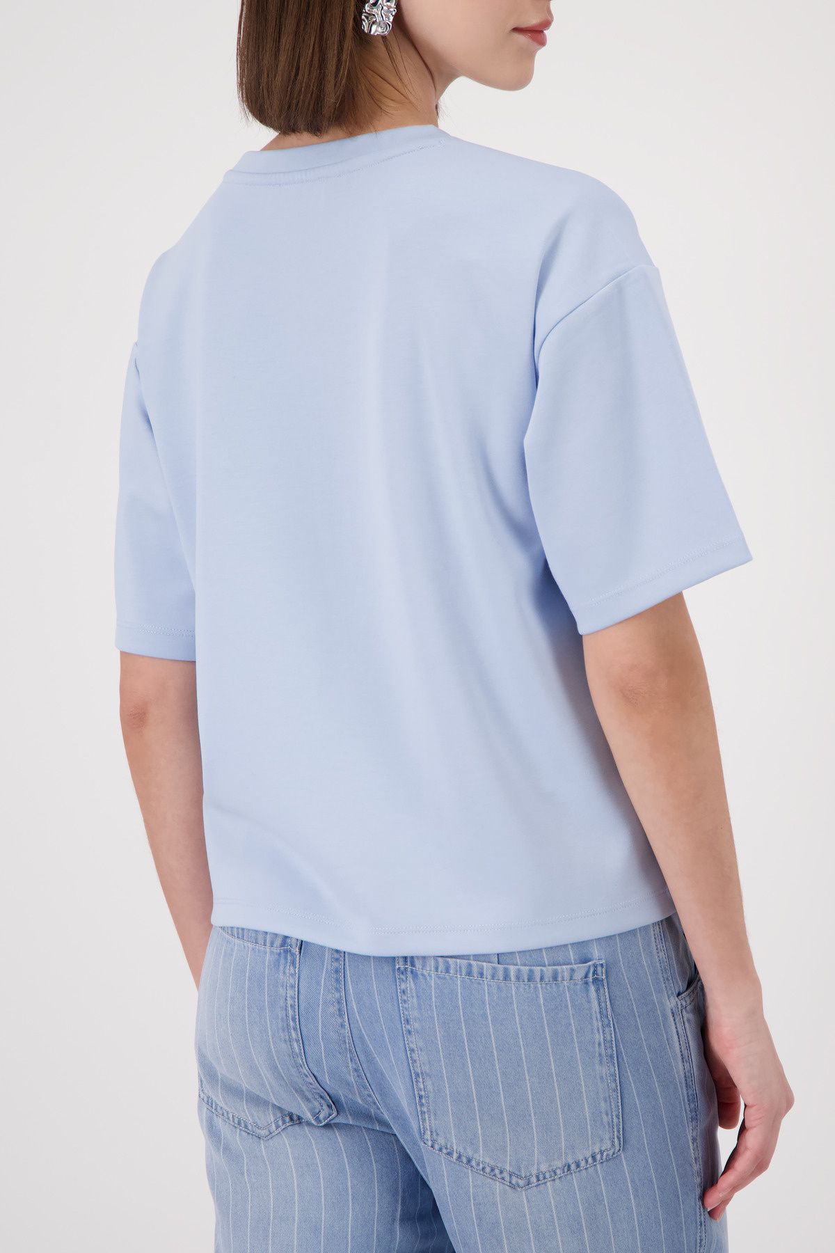 T-Shirt mit Prägedruck