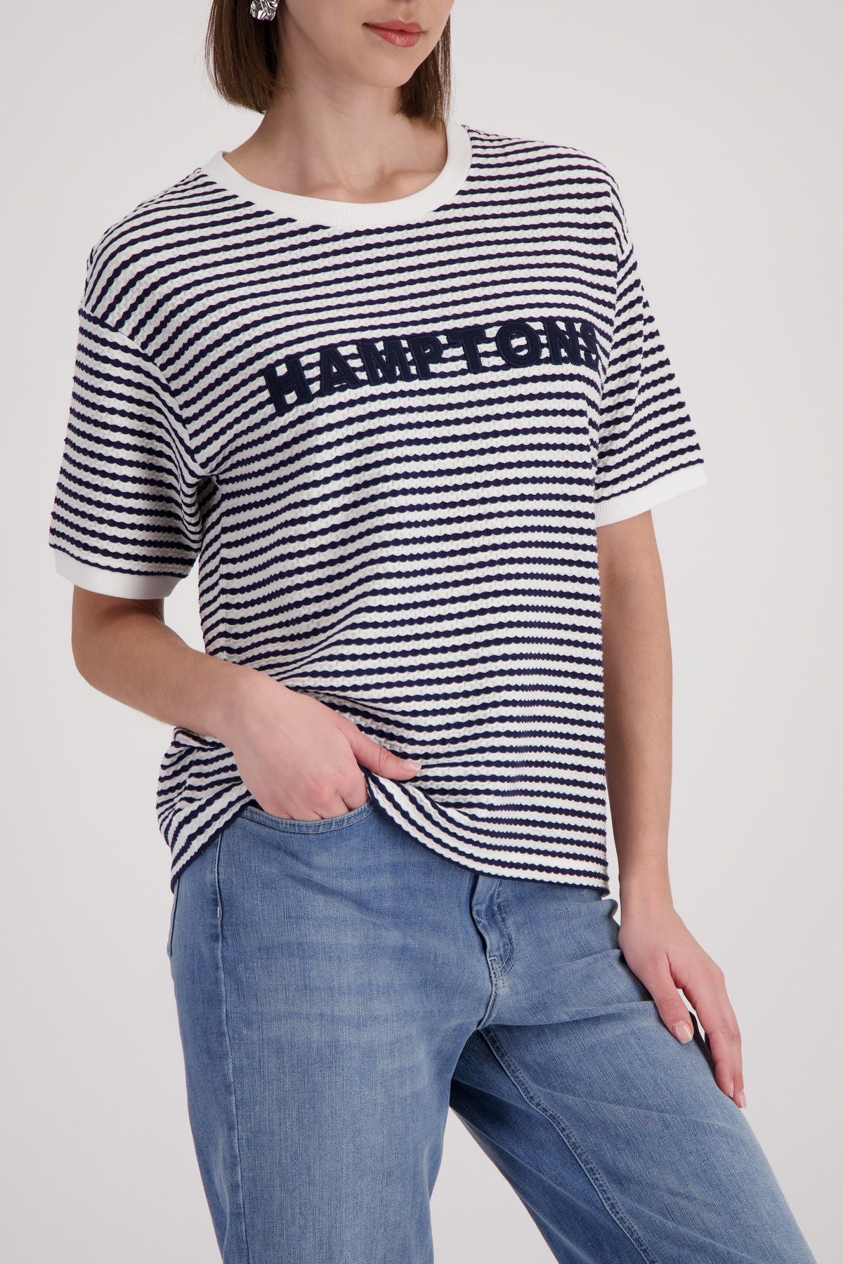 T-Shirt aus Baumwollmix