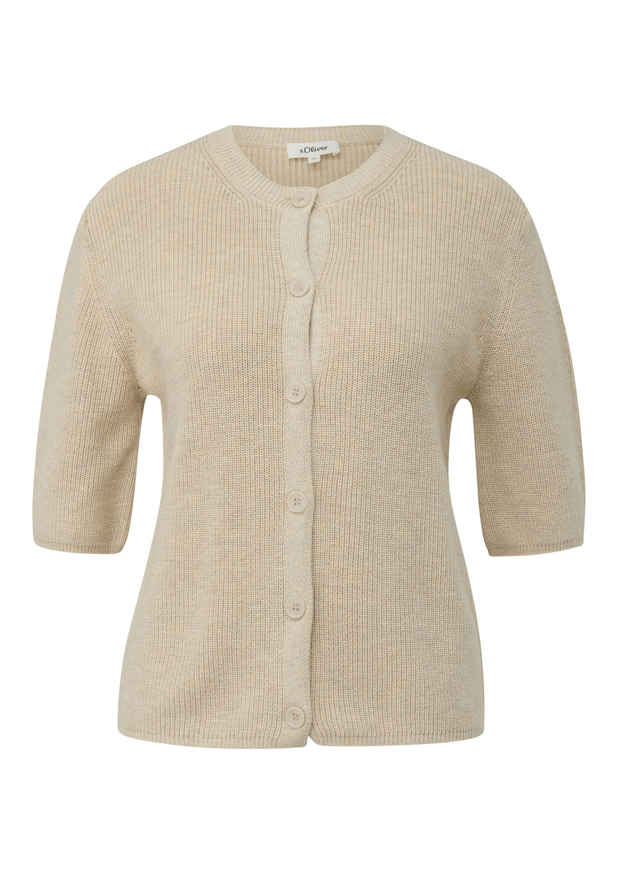 Strickjacke Regular Fit