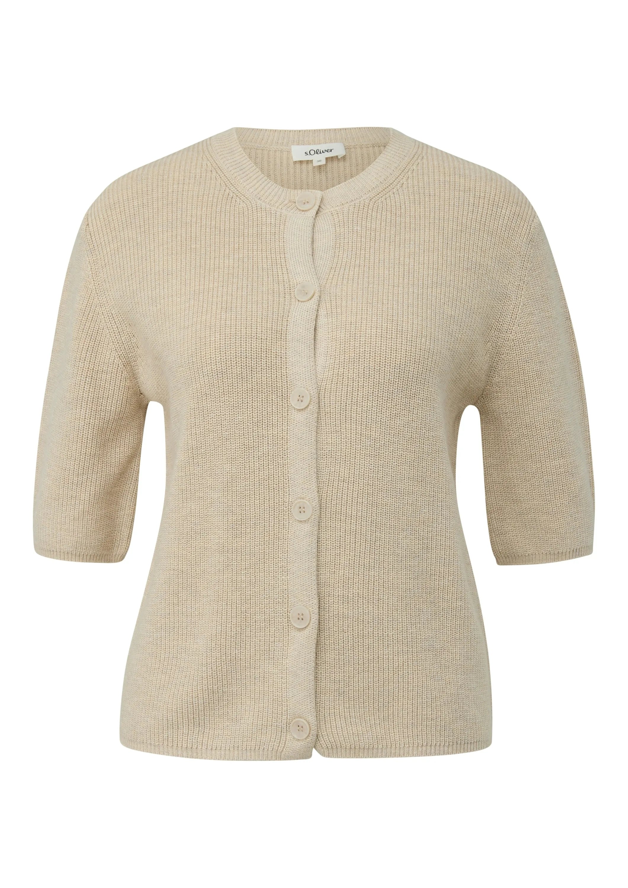 Strickjacke Regular Fit