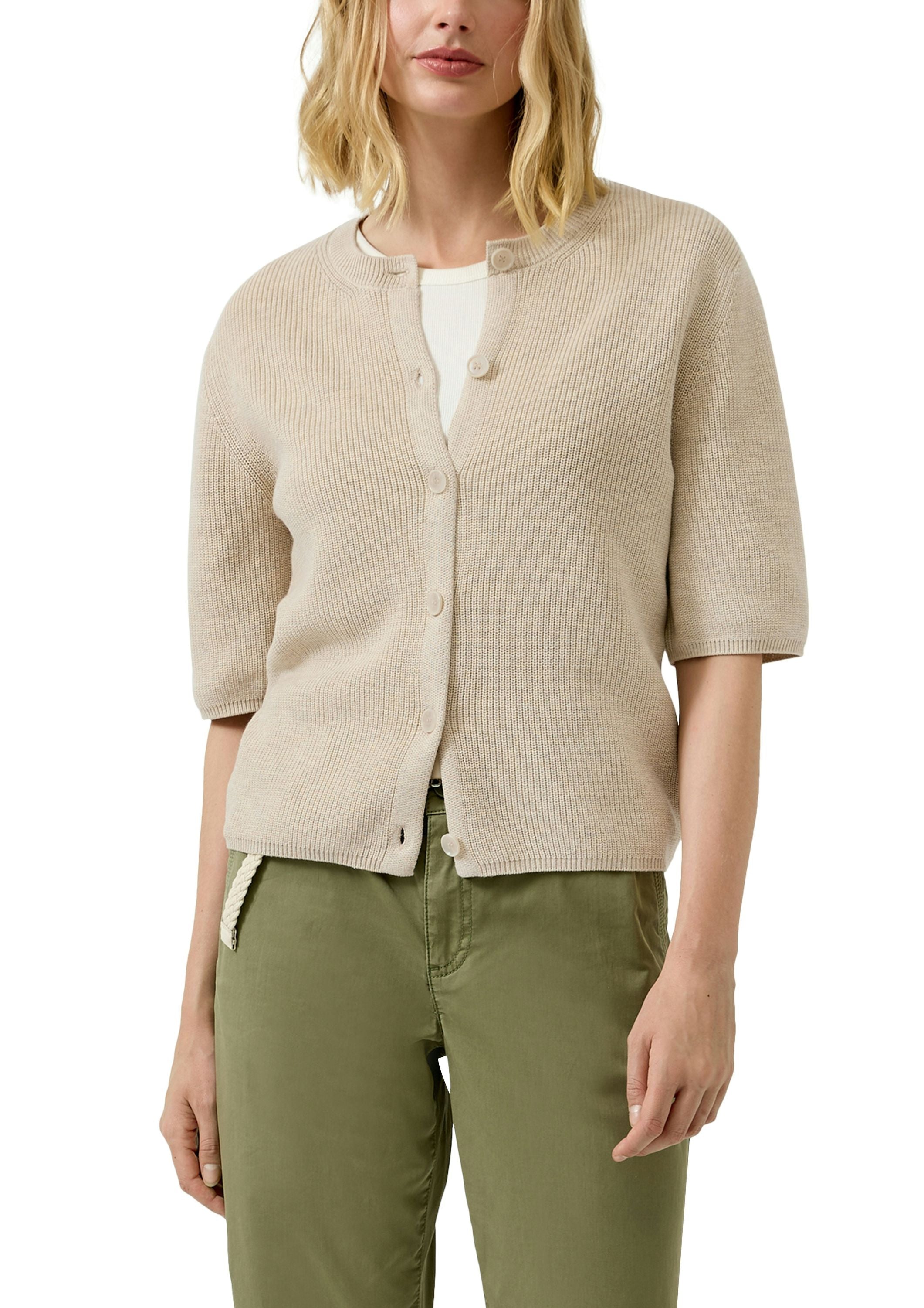 Strickjacke Regular Fit