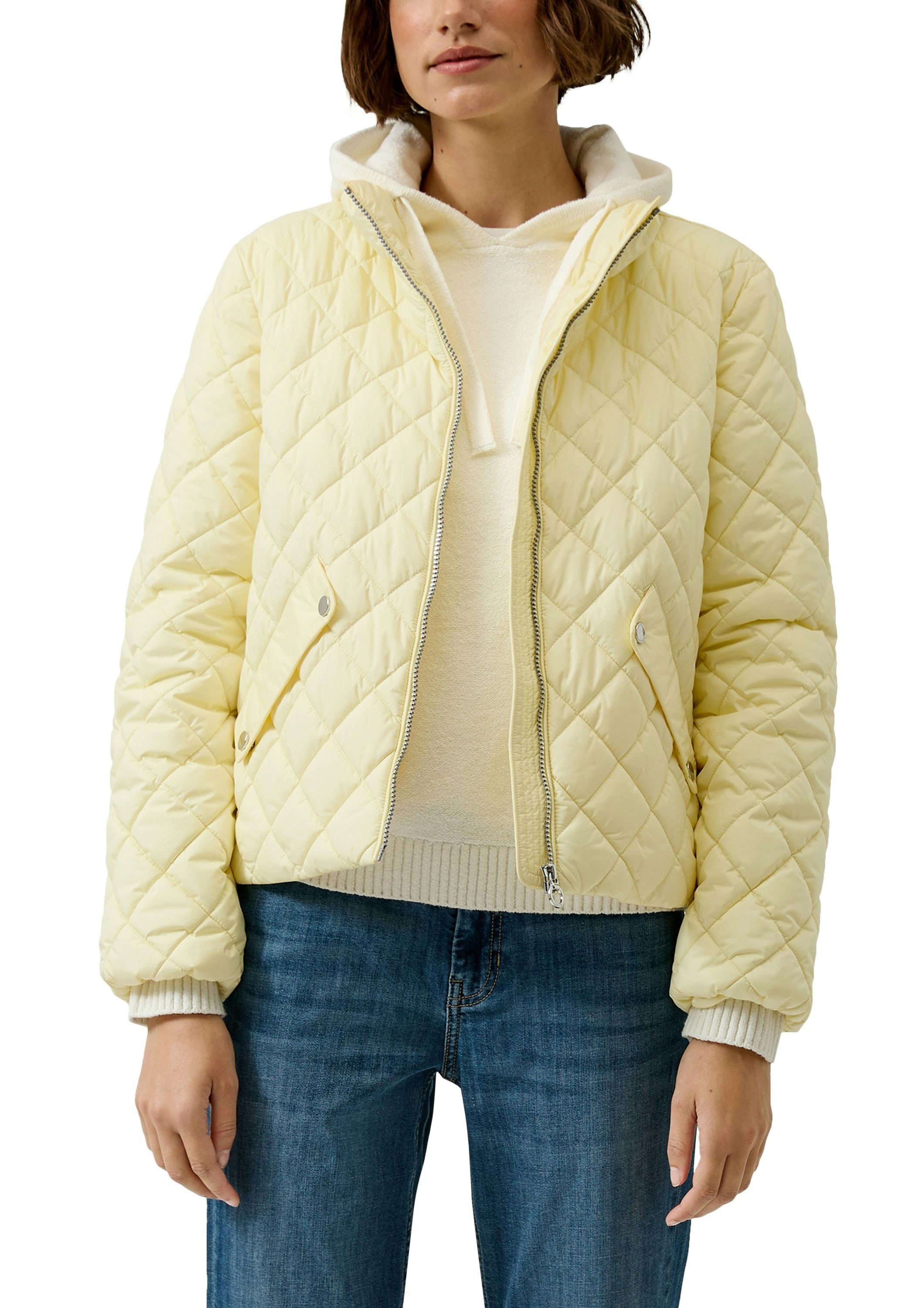 Steppjacke mit Stehkragen