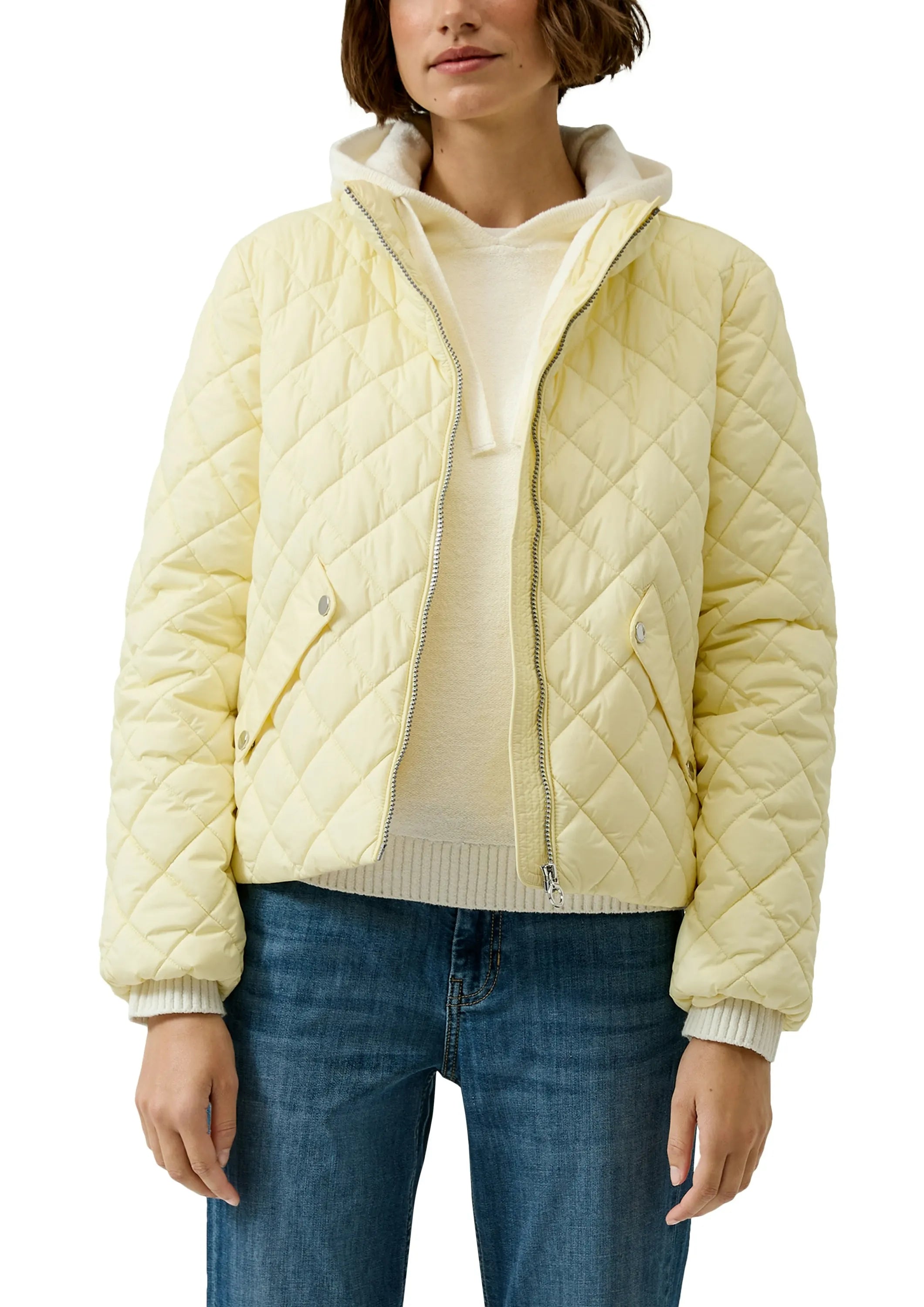 Steppjacke mit Stehkragen