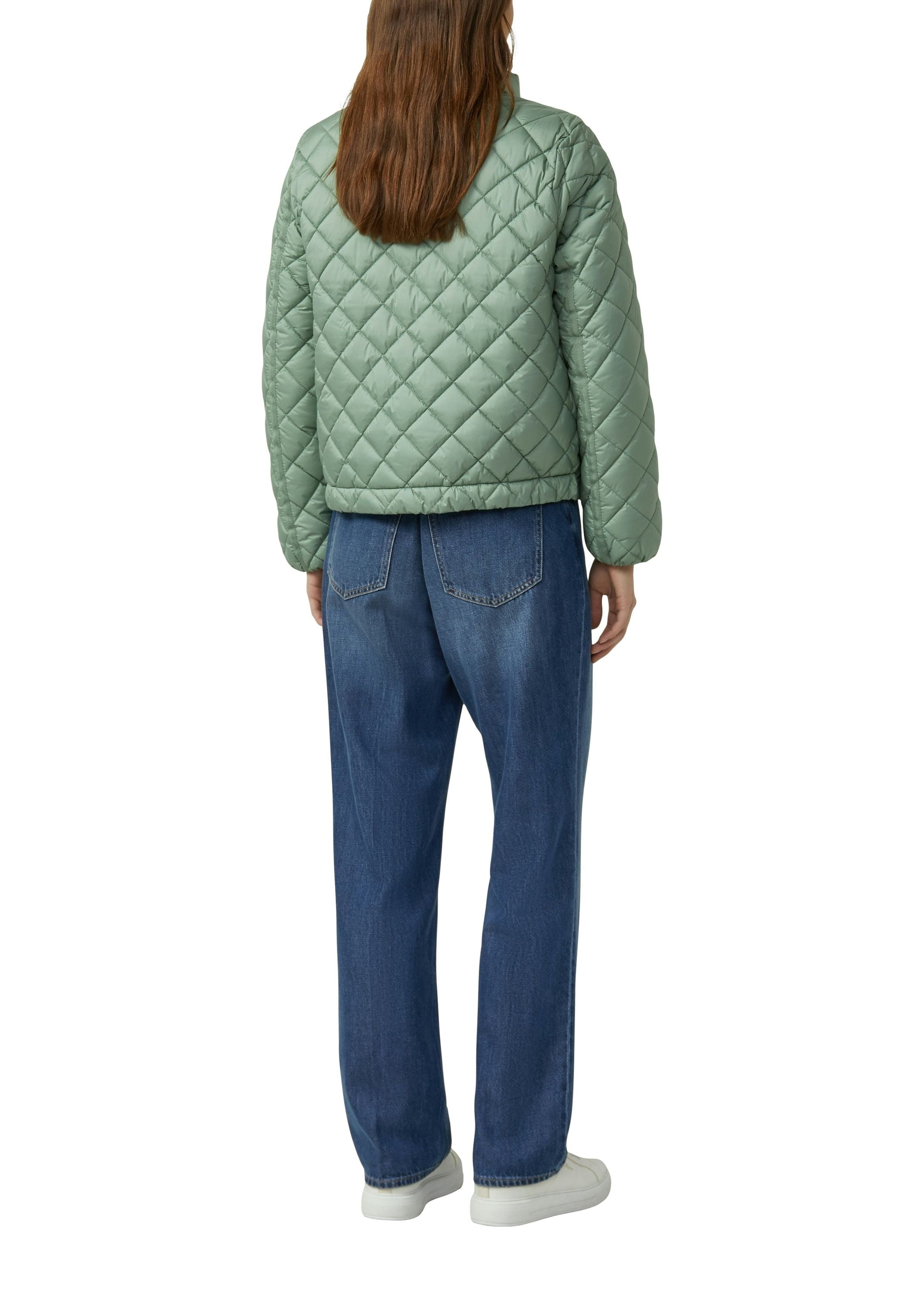 Steppjacke mit Stehkragen