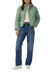 Steppjacke mit Stehkragen
