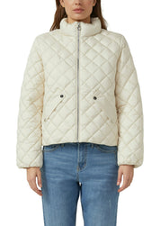 Steppjacke mit Stehkragen
