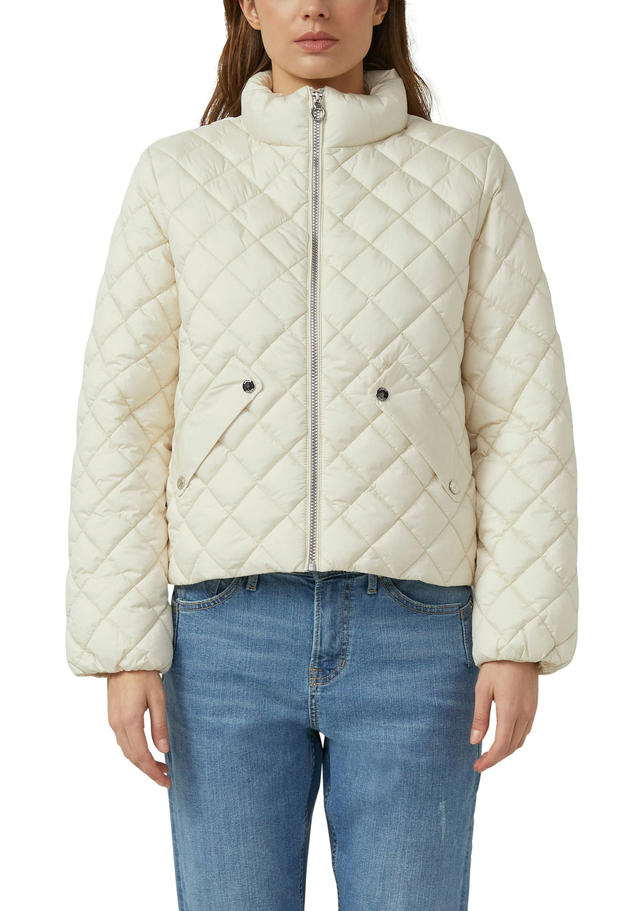 Steppjacke mit Stehkragen