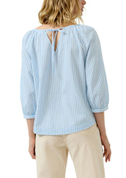 Bluse Relaxed Fit aus Baumwollmix
