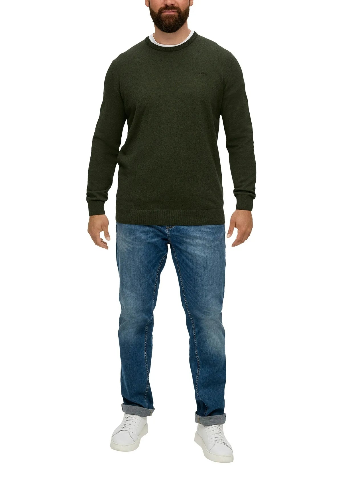 Strickpullover aus Baumwolle