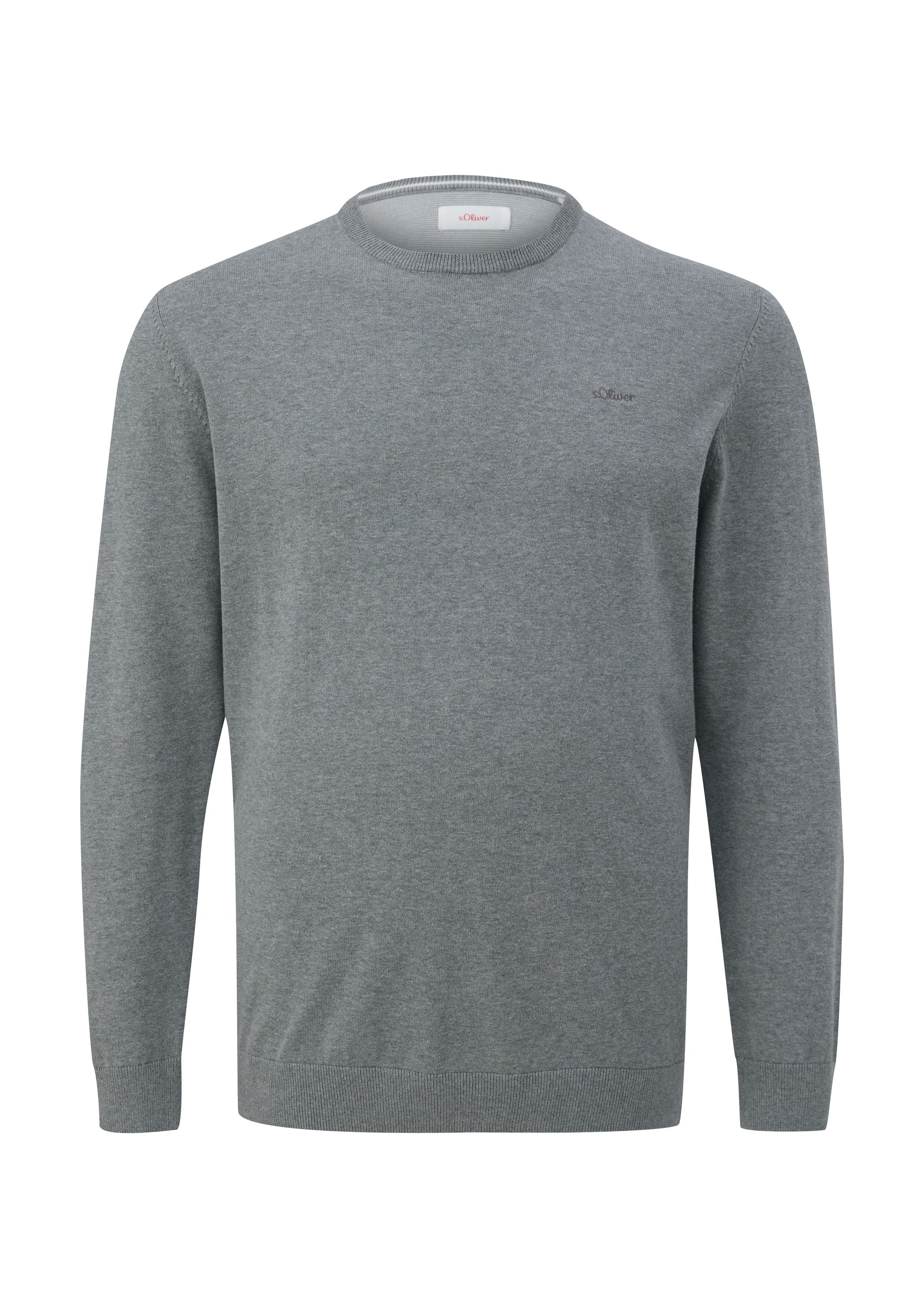Strickpullover aus Baumwolle